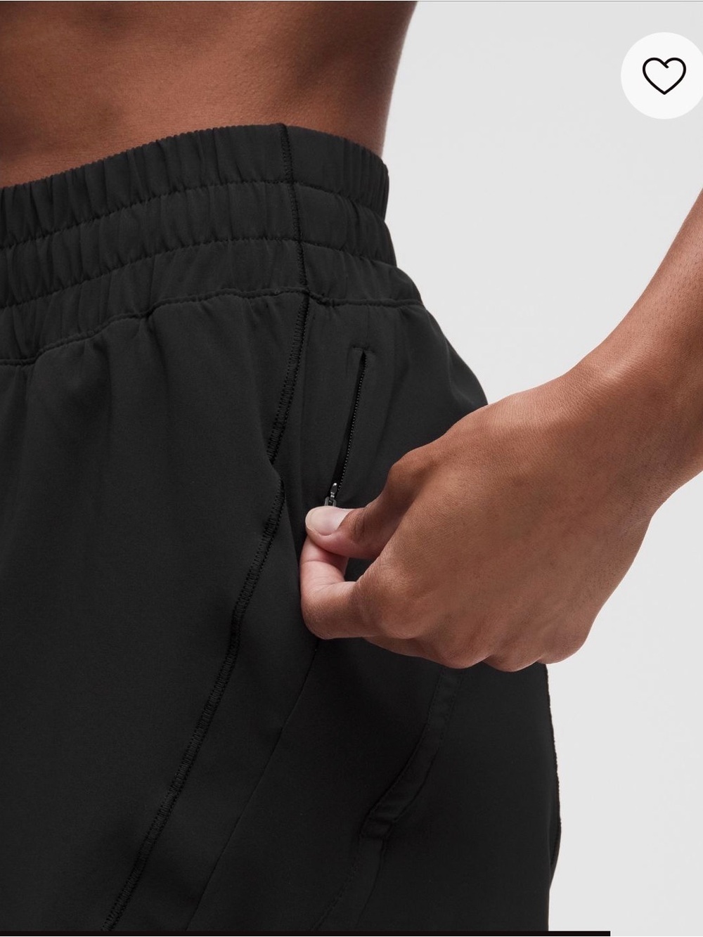 Lululemon Track That High Rise Lined Short- Black - Picture 5 of 12